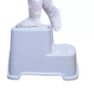 스스로 배변습관 기르기 2단 유아발디딤대 펫스텝 손안닿는 욕실의자