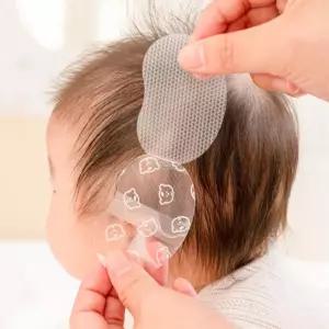 아기 귀막이패치 실리콘방수테이프 60매 물기차단 머리 필름