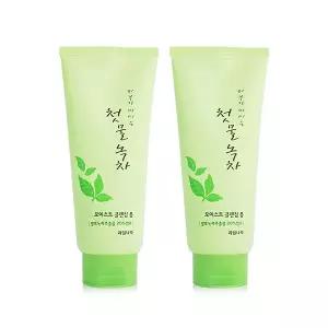 [하프클럽/]과일나라 첫물녹차 모이스트 클렌징폼 180g X 2개