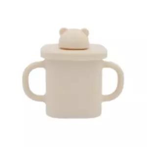 블루마마 유아컵 실리콘 스파우트 물 우유 음료 피치 BNA