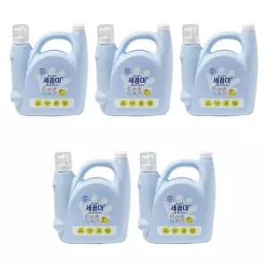 온더바디 세꼼마 세균아 꼼짝마 핸드워시 레몬향 3.5L 5개