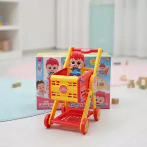 베베핀 멜로디 쇼핑카트 장보기 역할놀이 피규어 음식모형 장바구니 마트놀이 소꿉 장난감