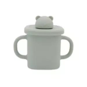 블루마마 실리콘 다용도 유아컵 백일 선물 그린릴리 BNA