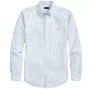 MUST IT_POLO 25FW 포니로고 스트라이프 옥스포드 셔츠 710792041004)