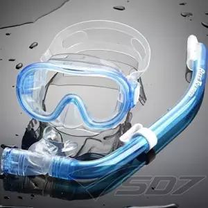 [셀러허브 스포츠레저]투사 아동 마스크 스노클세트 J3323960 운동 휴가용품