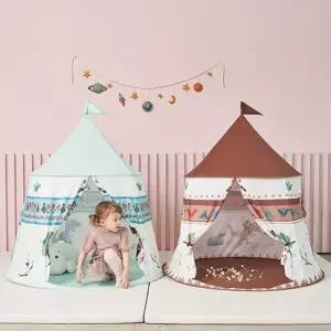 [퍼니메이커]실내놀이텐트 플레이텐트 키즈텐트 인디언텐트 브라운 유아텐트 놀이텐트 실내텐트 아기텐트