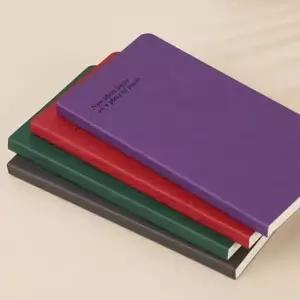 [문구] 유선 양장 다이어리 수첩 48절 랜덤 2P 휴대용 메모장