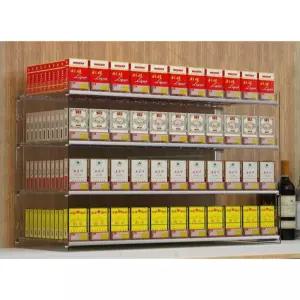 담배 진열대 선반 3단 매대 아크릴 진열장 가판대