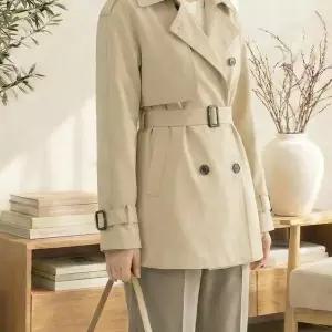 [하프클럽/다잇템]여자 오버랩 날개카라 봄가을 트렌치코트