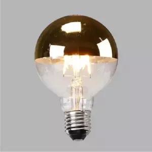 [Deco] LED 전구 에디슨 볼구 램프 골드 미러 G80 4W