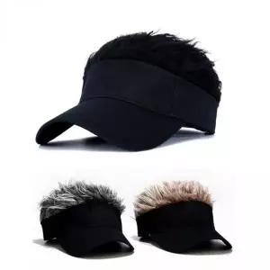 골프 인모 헤어 가발 캡 모자 선캡