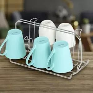 컵걸이 정리대 스텐 컵거치대 꽂이 컵건조대 컵