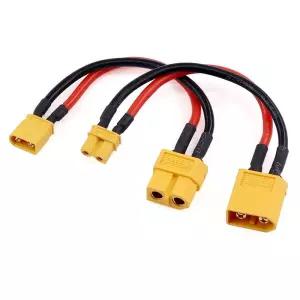 Amass XT90 12AWG 보조 2M 충전기 연장선