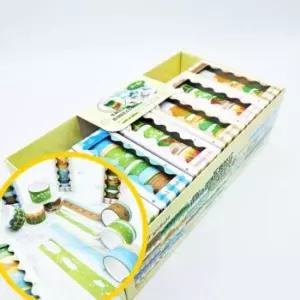 데코스티커 마스킹테이프 4가지 다꾸 테이프 미술 학원 세트 12P