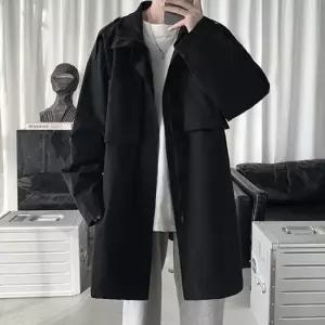 가방 따뜻한 하프 클래식 반코트 겨울코트 겨울 남자코트