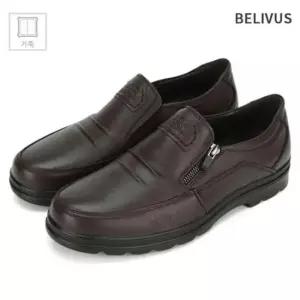 가죽로퍼 남자 로퍼 가죽 지퍼 캐주얼 단화 직장인 신발 BSS501