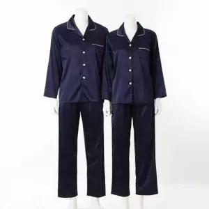 [갤러리아] [커플]가볍고 부드러운 착용감 좋은 실크필 커플 파자마[VPA4517WM]