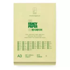 [문구] OA팬시페이퍼A3 120g K02 크라프트 100매 두성