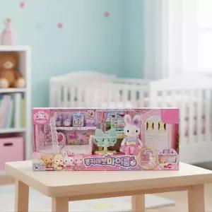 콩지래빗 마이룸 여자 아이 인형놀이 세트