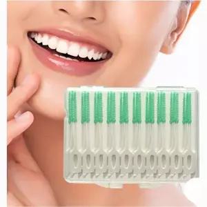 [셀러에이드]실리콘 치간칫솔 40개입 P0000CMV