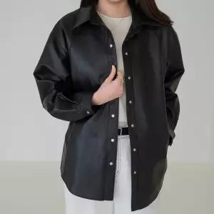 엄마옷 마담4060 [모던베이직]애쉬트렌치벨트레더자켓 -QJK2603012-