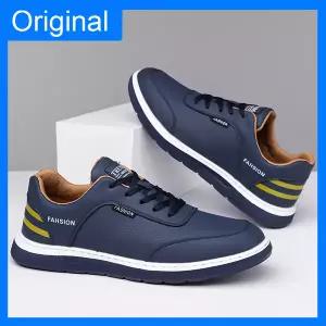 270 280 285 290 295 300 빅사이즈 운동화 남성 캐주얼 신발 가죽 야외 쿠셔닝 미끄럼 방지 밑창 보드화 청