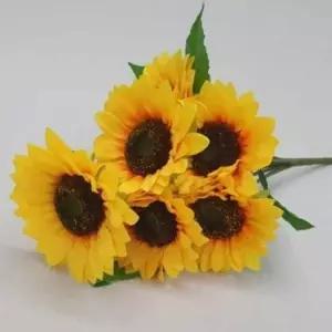 해바라기 인테리어 조화 소품 거실