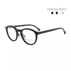 [나탈리 블랑]명품 안경테 NB-JEROME 196_N 라운드 뿔테 아시안핏 여자 남자 안경