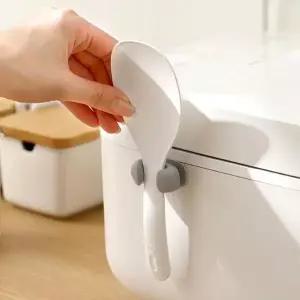 부착형 밥주걱 실리콘 거치대 홀더 주걱 꽂이 거치대 걸이 홀더