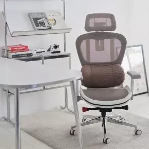 피치트렌디 S1000 국산 허리 편한 사무실 학생 컴퓨터 책상 공부 메쉬 의자