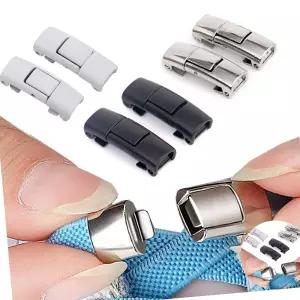 무매듭 신발끈 버클 2P 운동화끈 고정클립 연결고리 버클