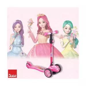 삼천리 시크릿쥬쥬 스카바110L 아동용 어린이 세발 킥보드