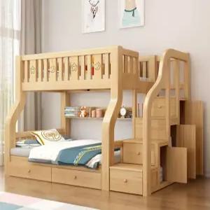 자매침대 사다리 2층 걸이형 침대 기숙사 책상 이층침대 하단서랍 벙커 형제 자매 난간