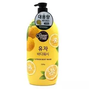 남자바디워시 453BSK56 보습바디워시 유자 바디워시 1200g