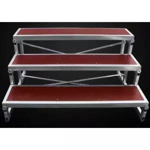 디딤대 조립식계단 교회 2단 지휘대 1단 철제 스키드 야외