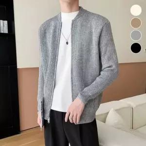 남성 더블 집업 가디건 간절기 정장