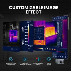 MILESEEY 안드로이드용 온도계 TR256i 256x192