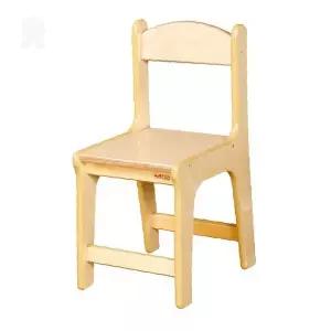 초등학생 저학년 교실 학원용 등받이 원목 의자 자작나무 합판 다리 튼튼한 구조