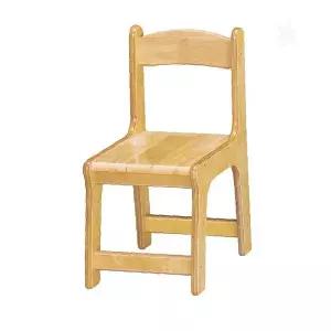 유치원 등받이 의자 원목 다리 합판 좌석 어린이집 교육 가구 아동 학습 의자