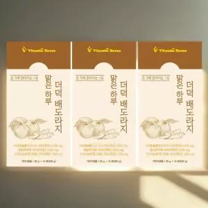 비타민하우스 맑은 하루 더덕 배도라지 15포 3박스