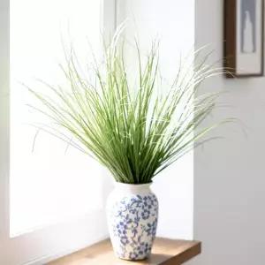 [아트박스]/플라워트리 엔틱 뉴그라스 갈대 조화 도자기화병 set 60x56cm DIY