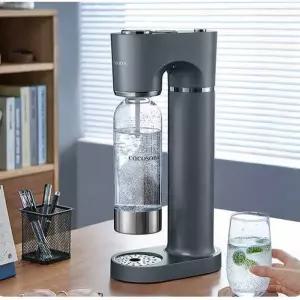 탄산수제조기 카페 주방용품 진공 자동 탄산 가스 음료 화이트 탄산가스실린더1+물병2개포함