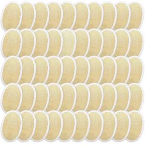 50피스 각질 제거 루파 패드 바디 스크러버 목욕 샤워 스펀지 천연 브러시 남성용 피부 밀착형 및 스파