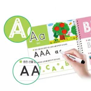 알파벳 배우기 쓰기노트 영어공부 교구