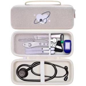 3M 리트만 심장학 III II IV 마스터 심장학/MDF MDOne 스테인리스 스틸 청진기용 청진기 케이스 의사 및