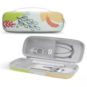 3M 리트만 클래식 III 경량 II S.E. 심장학 IV MDF 어쿠스틱 청진기 하드 캐리링 케이스 간호사 액세서리용