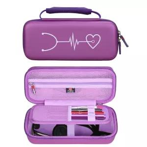 3M 리트만 클래식 III/경량 II S.E/MDF 어쿠스틱 디럭스 청진기와 호환되는 FBLFOBELI 청진기 케이스