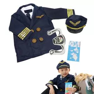비행기조종사옷 파일럿 역할놀이 의상
