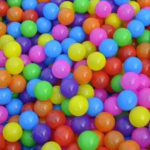 볼풀공 볼풀장 1000개 키즈카페 촉각볼 실내 놀이방 7cm마카롱컬러