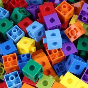 사각블록 베이직 큰블록 대용량 약270pcs 놀이교구 장난감